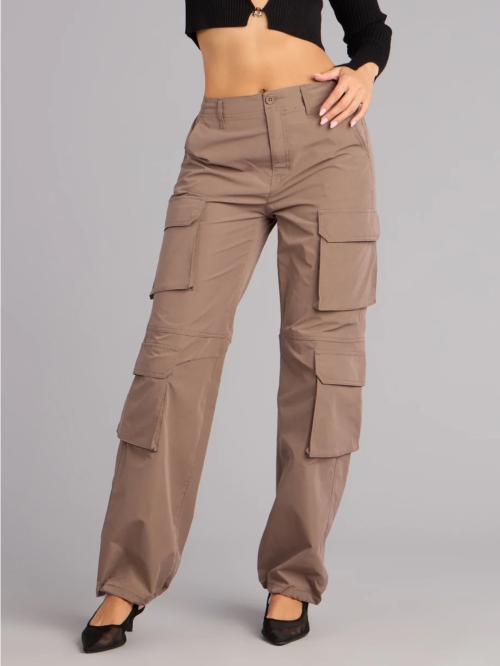 Windsor Utility Cargo Pants in Taupe